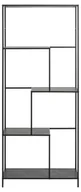 Regały - Regał Infinity Wysoki Black Marble - miniaturka - grafika 1