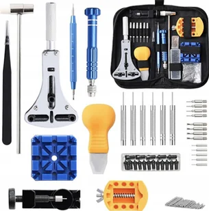 Zestaw Zegarmistrzowski 155 el. Naprawa Zegarków Baterie Paski Etui - Biżuteria - akcesoria Zestaw Zegarmistrzowski 155 el. Naprawa Zegarków Baterie Paski Etui - Biżuteria - akcesoria - miniaturka - grafika 1