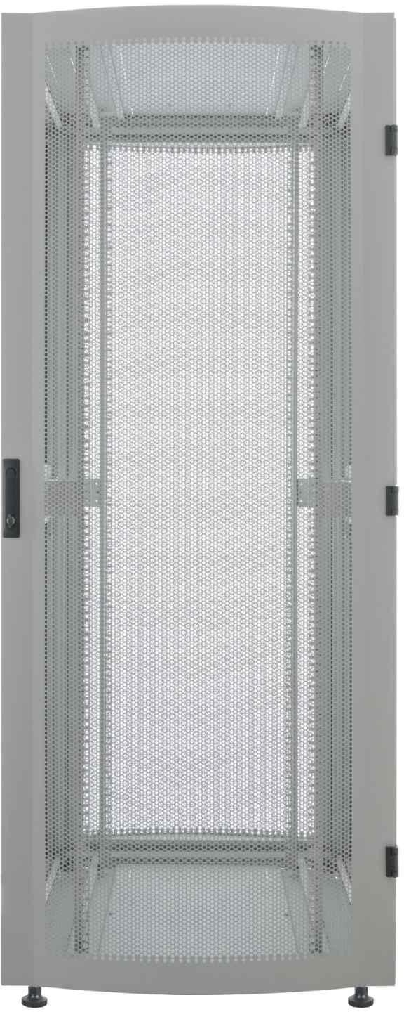 INTELLINET 48,3cm 19Zoll Serverschrank Premium Line 26 HE 1322x600x1000mm HxBxT vollstaendig montiert Traglast 2000kg grau 715676