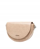 Torebki damskie - Torebka Damska Listonoszka Na Ramię Półksiężyc PUCCINI Beżowa BML033M-6A - miniaturka - grafika 1