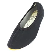 Buty dla dziewczynek - Beck Podstawowe buty gimnastyczne dla dziewczynek, Black Schwarz - 46 EU - miniaturka - grafika 1