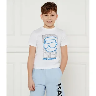 Karl Lagerfeld Kids T-shirt Regular Fit - Koszulki dla chłopców - miniaturka - grafika 1