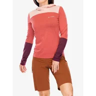 Bluzy sportowe damskie - Bluza z kapturem damska Vaude Tremalzo LS Shirt - miniaturka - grafika 1