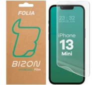 Szkła hartowane na telefon - Bizon na ekran Hydrogel Front do iPhone 13 Mini 1 sztuka - miniaturka - grafika 1