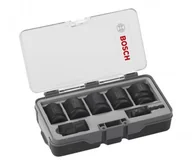 Klucze i nasadki - Bosch Zestaw gniazda mocy 1/2" 12.5 mm) 2608551029 zewnętrzny sześciokąt Długość netto 40 mm 7 szt - miniaturka - grafika 1