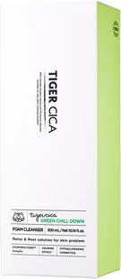 ITS SKIN Tiger Cica Green Chill Down Foam Cleanser 300 ml - Kosmetyki do mycia twarzy - miniaturka - grafika 2