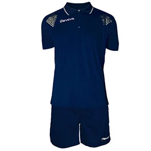 Givova, kit easy wielokolorowa Blau/Weib S - Zestawy męskiej odzieży sportowej - miniaturka - grafika 1