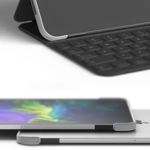 Ringke Frame Shield etui samoprzylepna ochronna ramka na boki iPad Pro 11'' 2020 / iPad Pro 11'' 2018 srebrny (Apple Pencil Friendly) (ACFS0002) - Etui i futerały do telefonów - miniaturka - grafika 5