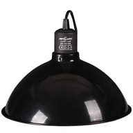 Akcesoria do terrarium - Repti-Zoo Oprawka z kloszem na żarówkę do 200W RZ oprawa RL02LB BLACK - miniaturka - grafika 1
