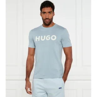 HUGO T-shirt Dulivio Regular Fit - Koszulki męskie - miniaturka - grafika 1