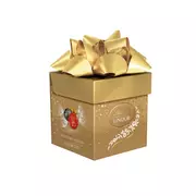 Bombonierki i czekoladki - Pralinki Lindt Lindor Cube Gold 75g - miniaturka - grafika 1