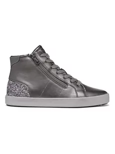 Geox Sneakersy "Blomiee" w kolorze srebrnym - Trampki damskie - miniaturka - grafika 1