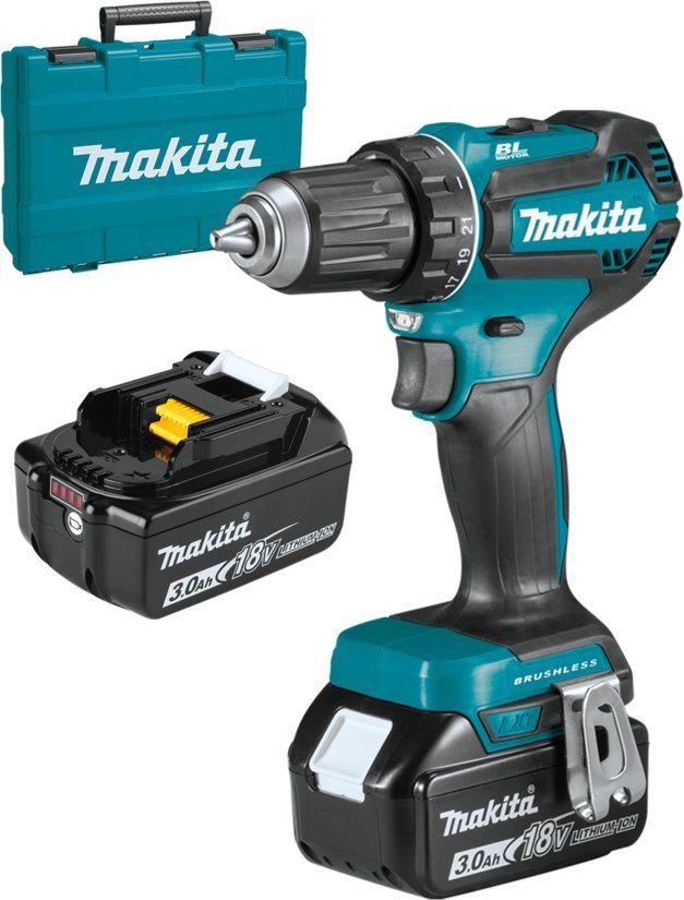 Makita DDF485RFE 18 V 2 x akumulator 3 Ah