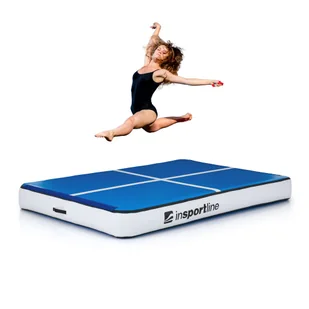 Insportline Nadmuchiwany materac do ćwiczeń gimnastyczny Aircase 200x140x20 cm 23352 - Maty do ćwiczeń - miniaturka - grafika 1