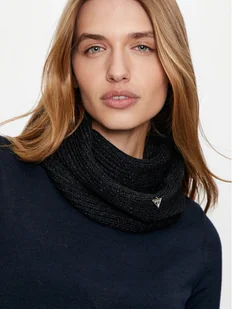 Guess Komin AW5237 WOL03 Czarny - Apaszki i szaliki damskie - miniaturka - grafika 1