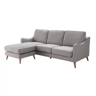 Narożniki - Dekoria.pl Sofa narożna Venuste linen grey 227 x 160/88 x 90 cm Dekoria.pl - miniaturka - grafika 1