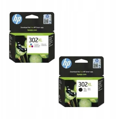 Tusz HP Komplet tuszy 302XL F6U67AE+F6U68AE