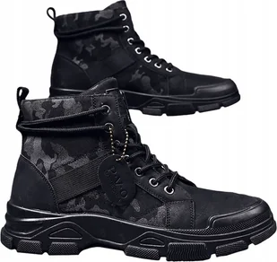 Buty Trekkingowe Taktyczne Wojskowe Militarne Wodoodporne Całoroczne 42 - Buty trekkingowe męskie - miniaturka - grafika 1