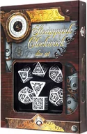 Akcesoria do gier planszowych - Q-Workshop Komplet Steampunk Clockwork Biało-czarny - miniaturka - grafika 1