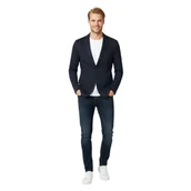 Swetry męskie - Marynarka męski Lee Cooper Fosto granatowa klasyczna -XL - miniaturka - grafika 1