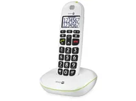 Telefony stacjonarne - Doro PhoneEasy 110 Telefon w systemie DECT Nazwa i identyfikacja dzwoniącego Biały - miniaturka - grafika 1