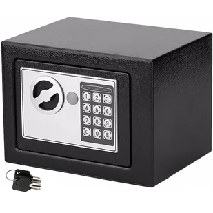 Sejf Kasetka na Zamek Elektroniczny Cyfrowy Szyfr - Sejfy i kasy pancerne - miniaturka - grafika 1