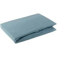 Prześcieradła - Eurofirany B.B. CHOCZYŃSCY SPÓŁKA JAWNA Prześcieradło z Gumką Jersey D91 220x200 w.30 C.Niebieski 1219650 - miniaturka - grafika 1