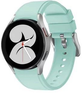 Bizon Pasek Strap Watch Silicone Pro do Galaxy Watch 20 mm, turkusowy - Akcesoria do smartwatchy - miniaturka - grafika 1