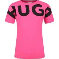 Koszulki męskie - HUGO KIDS T-shirt | Regular Fit - miniaturka - grafika 1