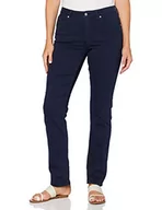 Spodnie damskie - GANT Jeansy damskie Twill Slim, niebieski (Marine 410), 34 PL (Producent rozmiar: 27/34) - miniaturka - grafika 1