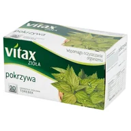 Herbata - Vitax HERBATA ZIOŁA POKRZYWA 20 szt. - miniaturka - grafika 1