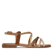 Sandały damskie - Sandały Lasocki WYL4137-1Z Beżowy - miniaturka - grafika 1