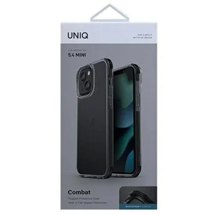 UNIQ etui Combat iPhone 13 mini 5,4" czarny/carbon black - Etui i futerały do telefonów - miniaturka - grafika 7