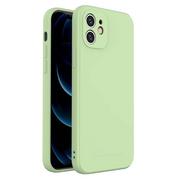 Etui i futerały do telefonów - Wozinsky Color Case silikonowe elastyczne wytrzymałe etui iPhone XS / iPhone X zielony - miniaturka - grafika 1