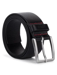 Hugo Pasek Męski Gionios 50385724 10207077 01 Czarny - Paski - miniaturka - grafika 1