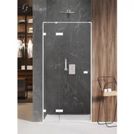 Ścianki i drzwi prysznicowe - New Trendy EXK-2694 DRZWI WNĘKOWE AVEXA WHITE P 110x200 CZYSTE 6mm ACTIVE SHIELD - miniaturka - grafika 1