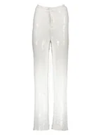 Spodnie damskie - Gina Tricot Spodnie w kolorze kremowym - miniaturka - grafika 1