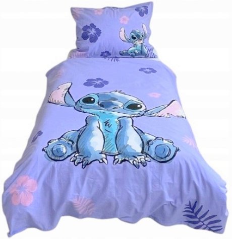Pościel Dziecięca 160x200 Bawełniana Disney Lilo I Stitch Disney Original
