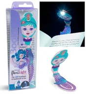 Zakładki do książek - Flexilight Pals Mermaid Purple - Lampka do książki - Thinking Gifts - miniaturka - grafika 1