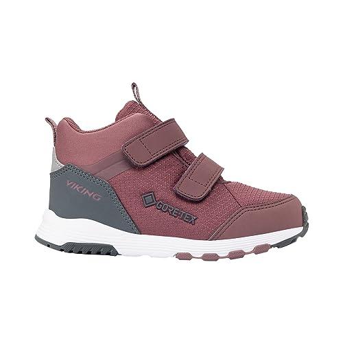 viking Etne Mid GTX, Old Rose/Grey, 25, Old Rose Grey, 25 EU Schmal