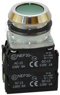 Inne akcesoria elektryczne - Promet Przycisk sterowniczy 30mm zielony 2Z 2R z samopowrotem W0-NEF30-K 2X2Y Z W0-NEF30-K 2X2Y Z - miniaturka - grafika 1