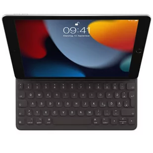 Apple MX3L2D/A klawiatura do urządzeń mobilnych QWERTZ Niemiecki Czarny 0190199306837 - Akcesoria do tabletów i e-booków - miniaturka - grafika 2