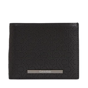 Duży Portfel Męski Calvin Klein Modern Bar Bifold 5Cc W/Coin K50K511835 Czarny - Portfele - miniaturka - grafika 1