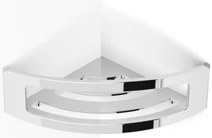 Koszyk półka do łazienki trójkątny narożny ścienny chrom STELLA 16.032 - Półki łazienkowe - miniaturka - grafika 1