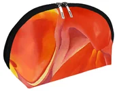 Kosmetyczki, organizery i kuferki - Kosmetyczka czerwona kanna Georgia O’Keeffe - miniaturka - grafika 1