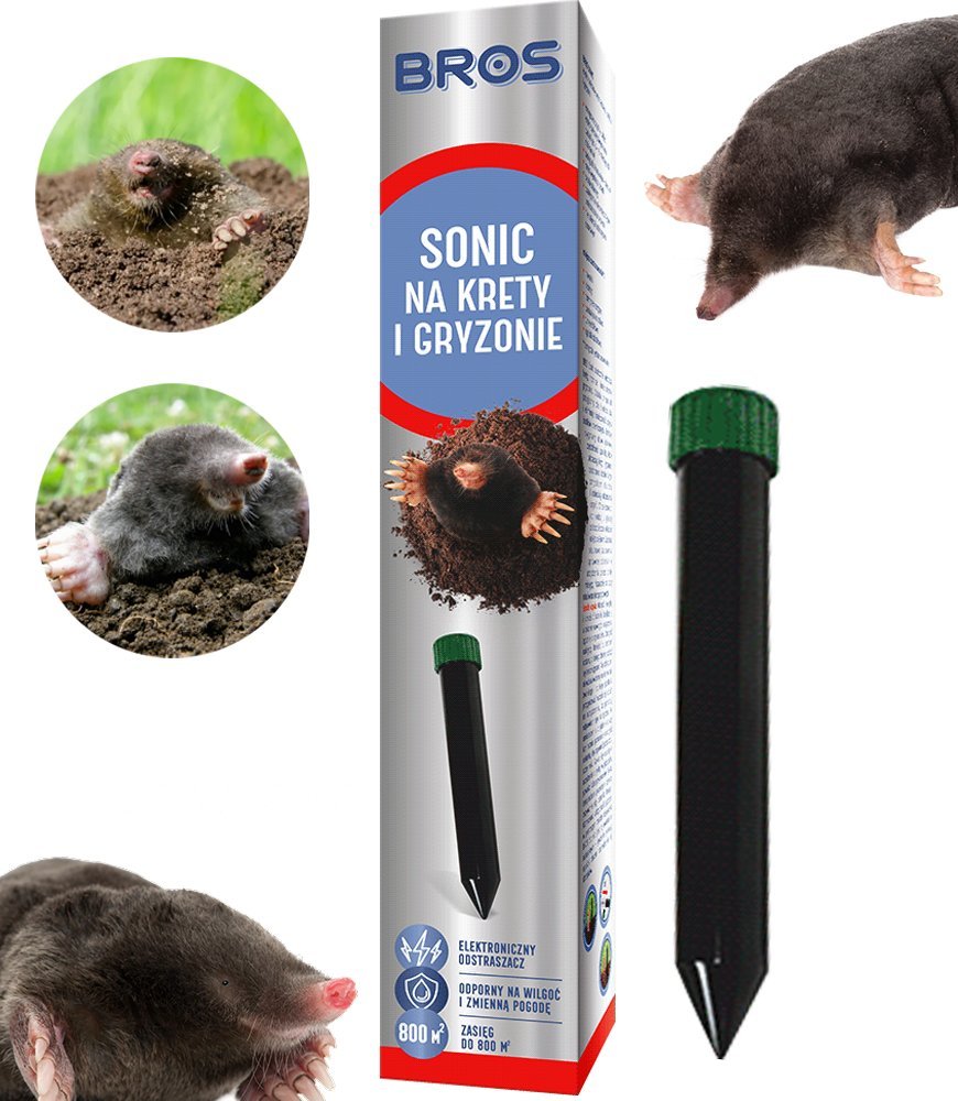 Bros - Sonic - odstrasza krety