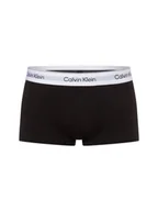 Majtki damskie - Calvin Klein Bokserki w 3-paku Mężczyźni Bawełna czarny jednolity, L - miniaturka - grafika 1
