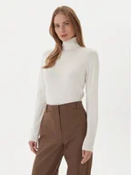 Swetry damskie - Kontatto Golf 3M0824C Écru Regular Fit - miniaturka - grafika 1