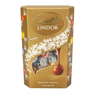 LINDOR PRALINY ASSORTED 337G - Bombonierki i czekoladki - miniaturka - grafika 1