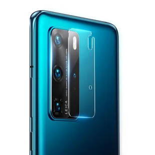 Huawei Baseus Baseus Gem Lens Cienkie szkło na obiektyw aparat do P40 Pro 2szt SGHWP40P-JT02 - Szkła hartowane na telefon - miniaturka - grafika 1